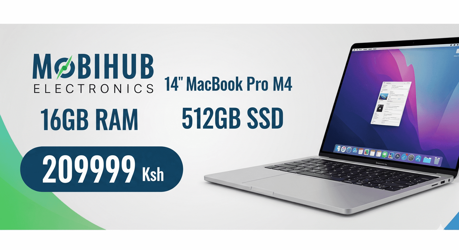 Macbook Pro M4 14inches 16/512ssd@209999🆕