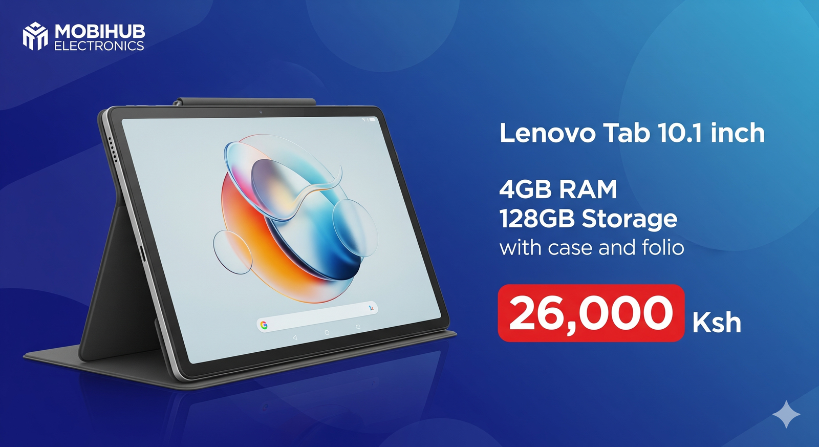 Lenovo 10.1inch 4/128(case and folio)@26000