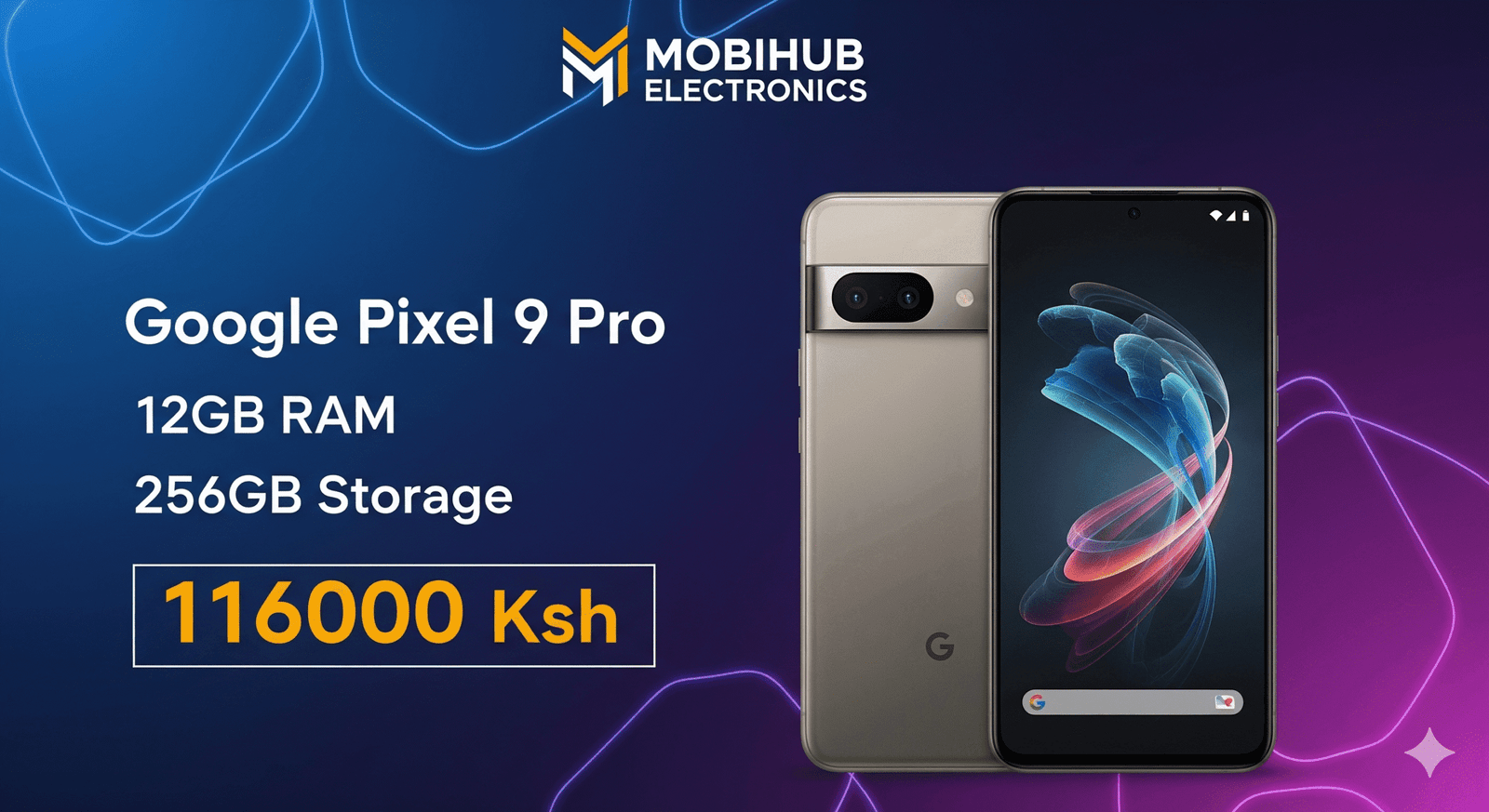 Pixel 9 pro 12/256@116000