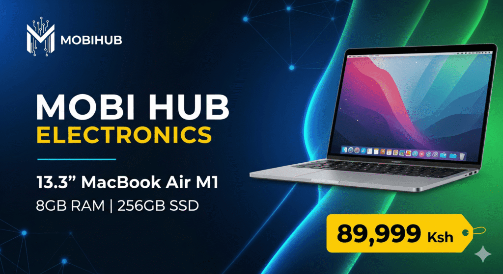 MacBook Air M1 2021model 8/256ssd@89,999