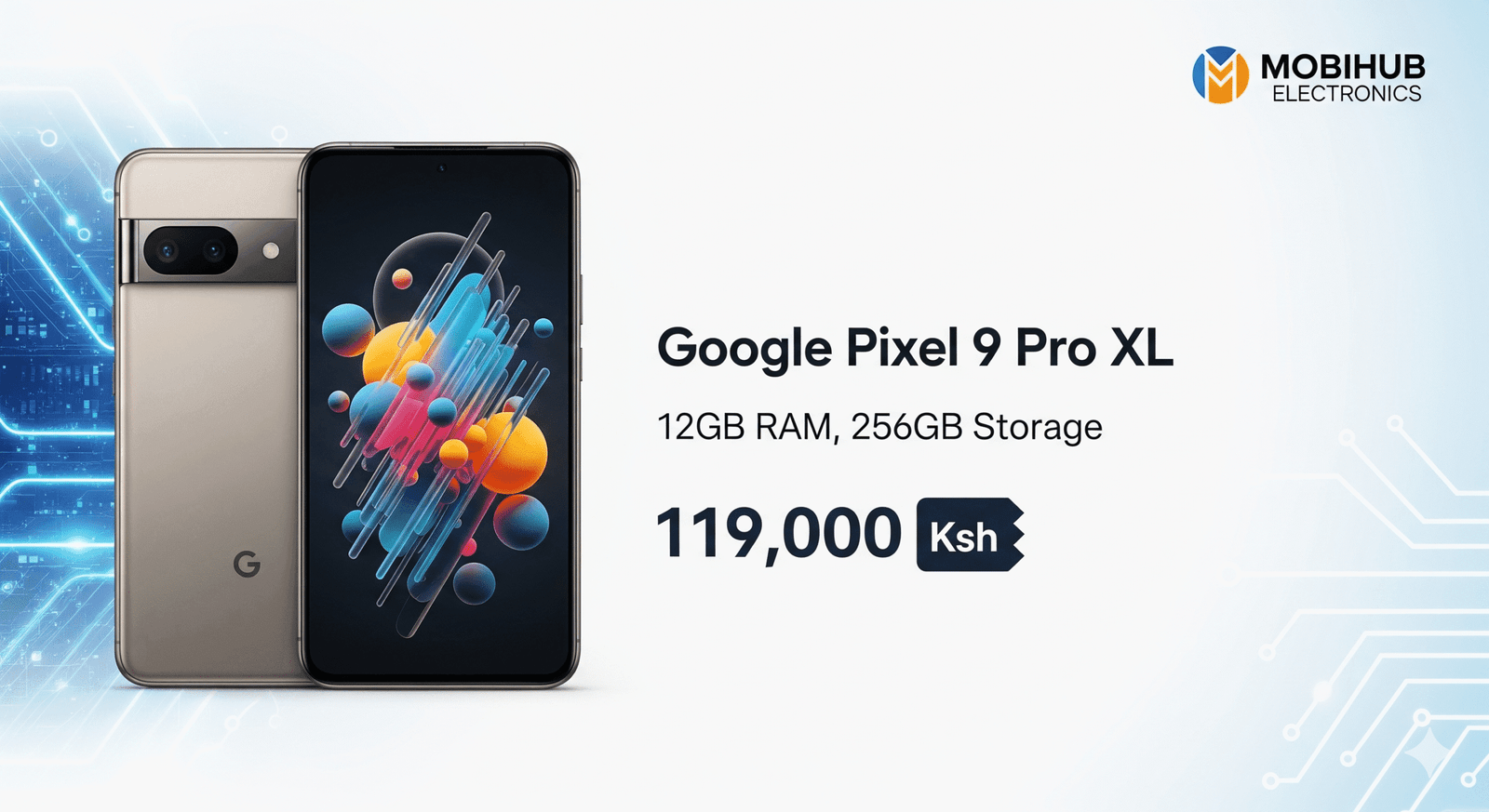 Pixel 9 pro xl 12/256@119,000