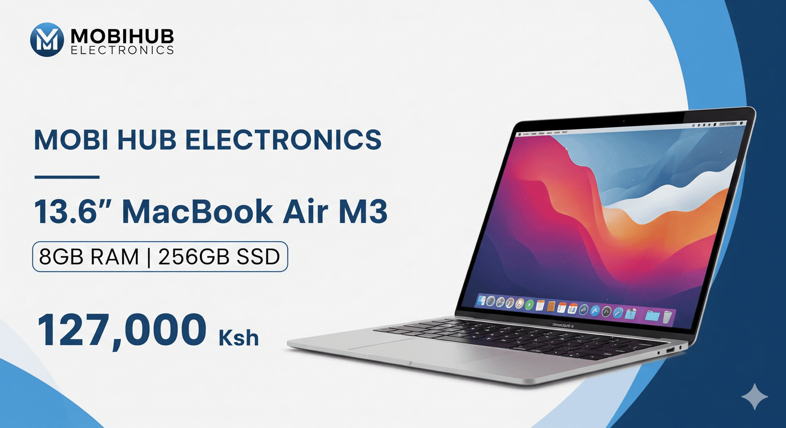 MacBook Air M3 13.6inch 8/256@127000