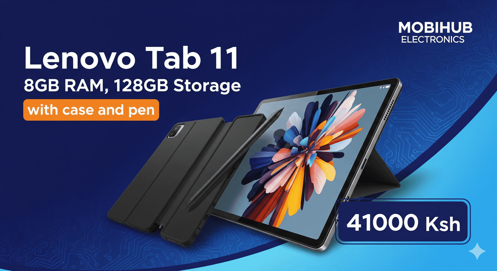 Lenovo tab 11 8/128 (case&pen)@41000